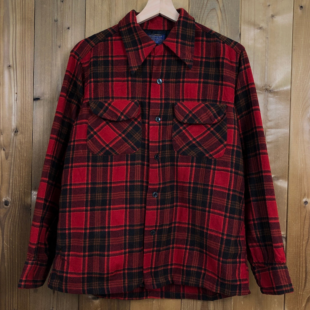 70s PENDLETON vintage wool shirt アメリカ製