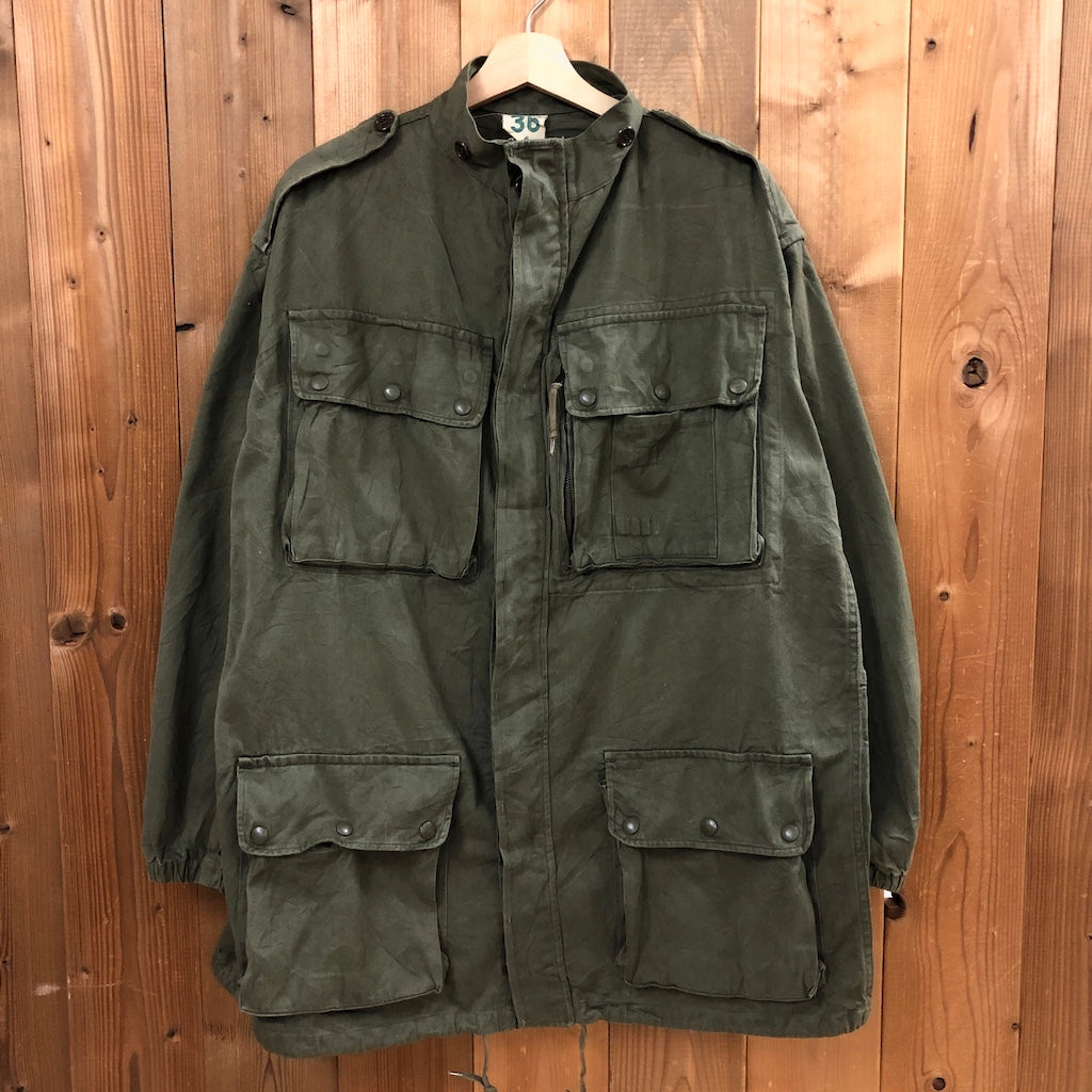 50s~60s vintage フランス軍 PARATROOPER JACKET パラトルーパージャケット TAP47156 ミリタリー French  Army 仏軍 ジップアップ