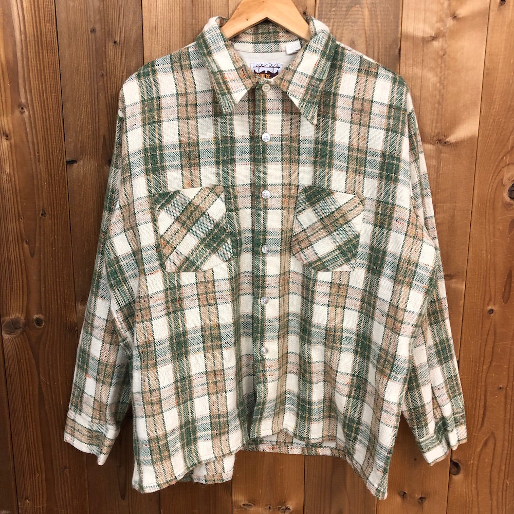 70s vintage USA製 COUNTRY Squire カントリー・スクワイア 長袖シャツ