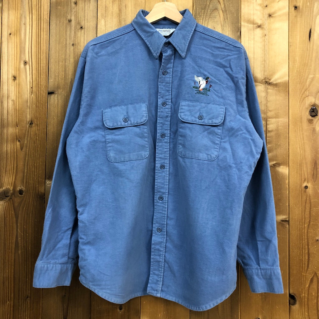 USA製 80s vintage FIVE BROTHER ファイブブラザー フランネルシャツ