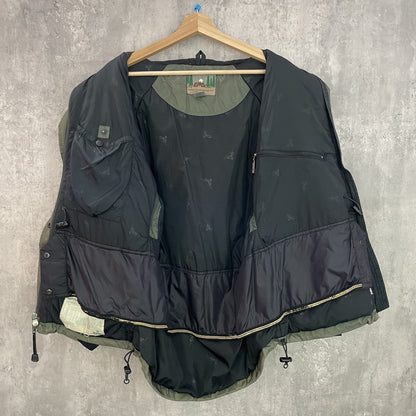 90s vintage 古着　ビンテージ　EMS アウトドア　マウンテンパーカー　ナイロンジャケット　ツートン　テック　GORE TEX