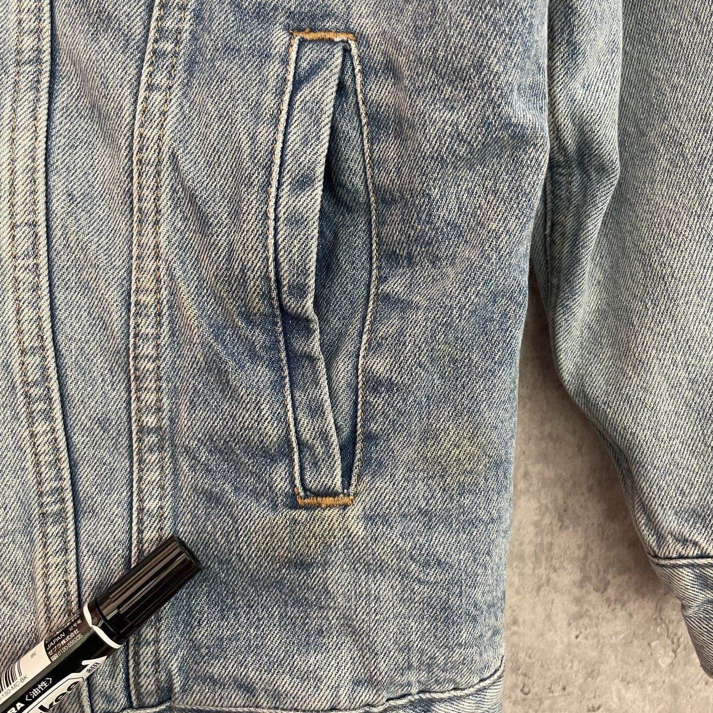 00s vintage 古着　ビンテージ　リーバイス　Levi's ボアデニムジャケット　PREMIUM