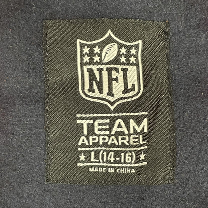 vintage 古着　ビンテージ　NFL スタジャン　フットボール　内側キルティング　ネイビー