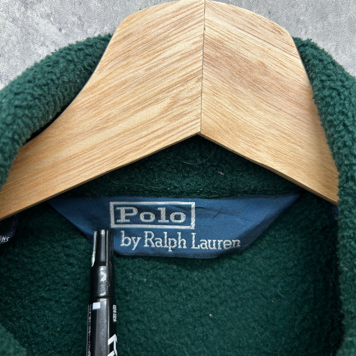 90s Polo by Ralph Lauren スイングトップジャケット ポロバイラルフローレン フリース 三角タグ ドリズラー アウター 90年代 古着 ビンテージ L