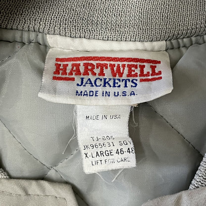 90s vintage 古着　ビンテージ　HARTWELL ハートウェル　スタジャン　アメカジ　USA製　ストリート