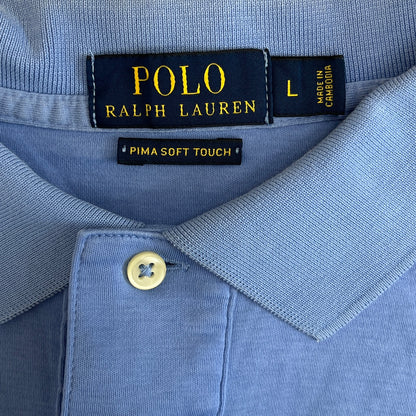 00s Ralph Lauren ラルフローレン 半袖ポロシャツ カンボジア製  Lサイズ