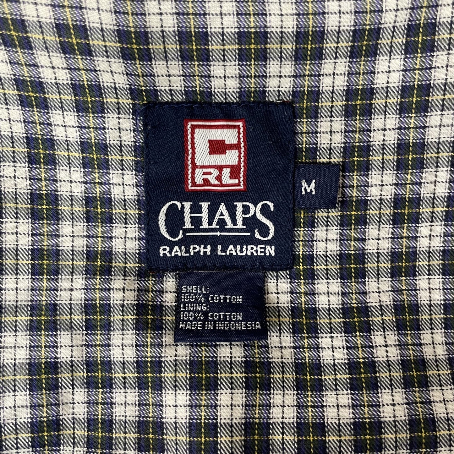 vintage 古着　ビンテージ 00s チャップス　スイングトップ　CHAPS 裏地　チェック柄　ラルフローレン