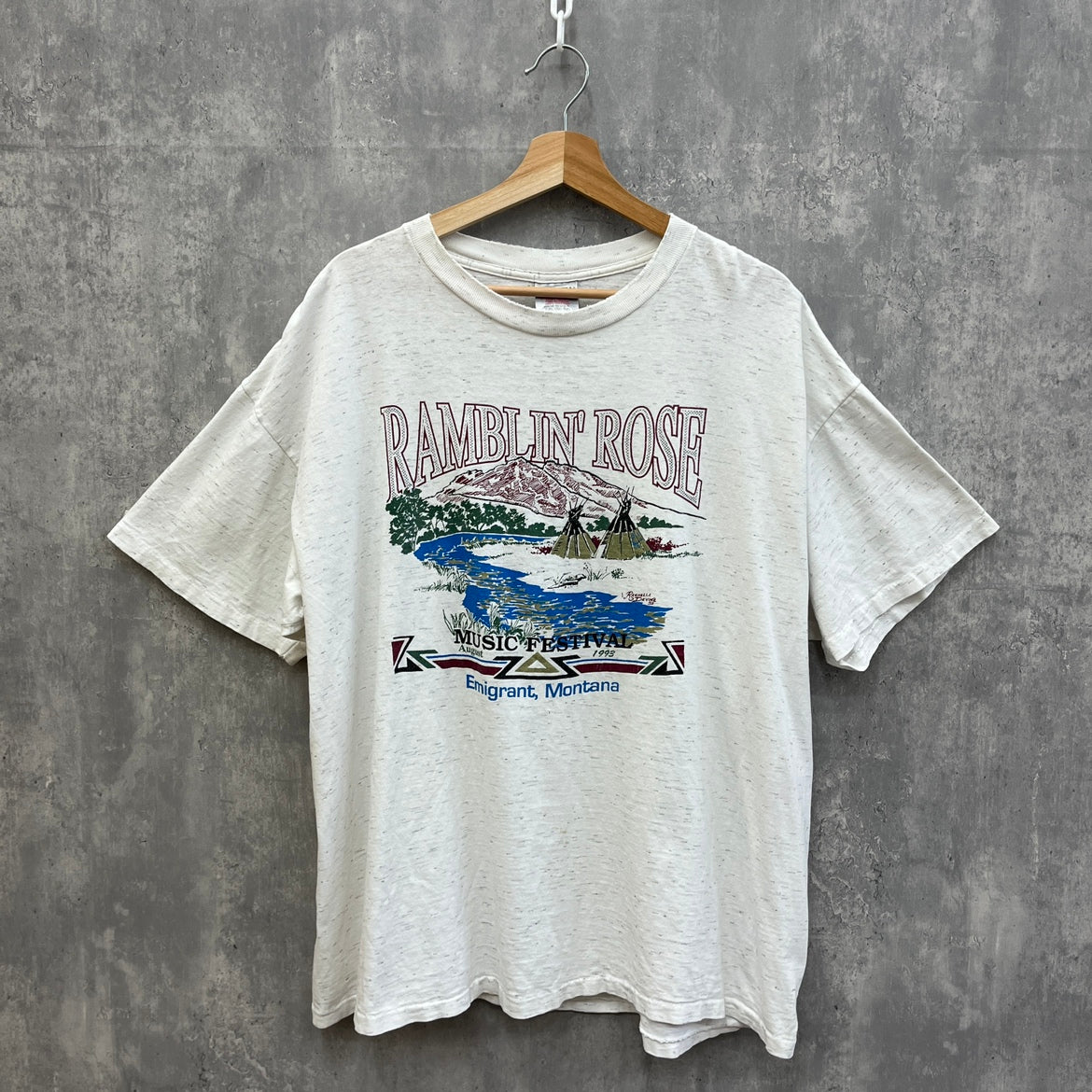 90年代 アメリカ製 ONEITA ビックプリント 半袖Ｔシャツ  XXLサイズ