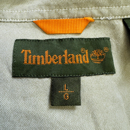 90s vintage 古着 Timberland ティンバーランド 長袖シャツ ボタンダウンシャツ Lサイズ