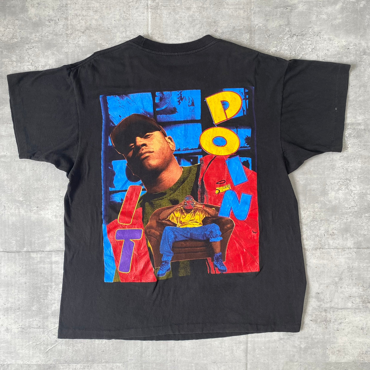 90s　L.L.COOL J bootleg Tシャツ　Bay Club