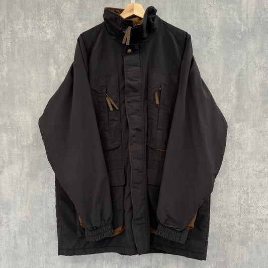 80s~90s vintage 古着 USA製 WOOLRICH ウールリッチ 長袖 コート ジップアップジャケット Lサイズ