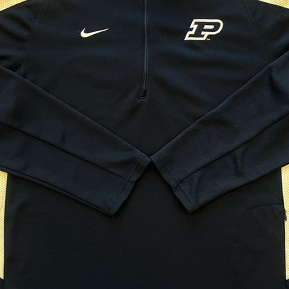 NIKE ナイキ ナイロン ジャージ ハーフジップ PURDUE Lサイズ 古着