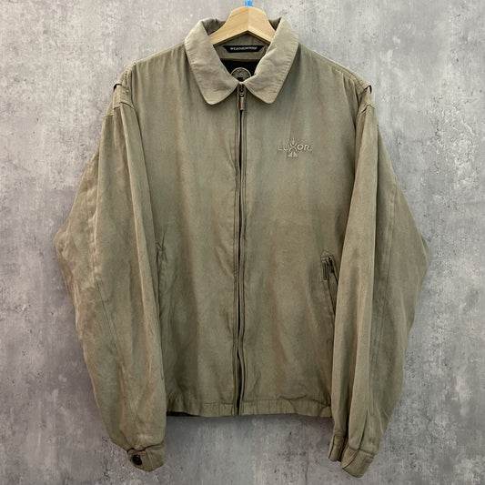 00s vintage 古着　ビンテージ　ベロアスウィングジャケット　フルジップ　ストリート　WEATHERPROOF