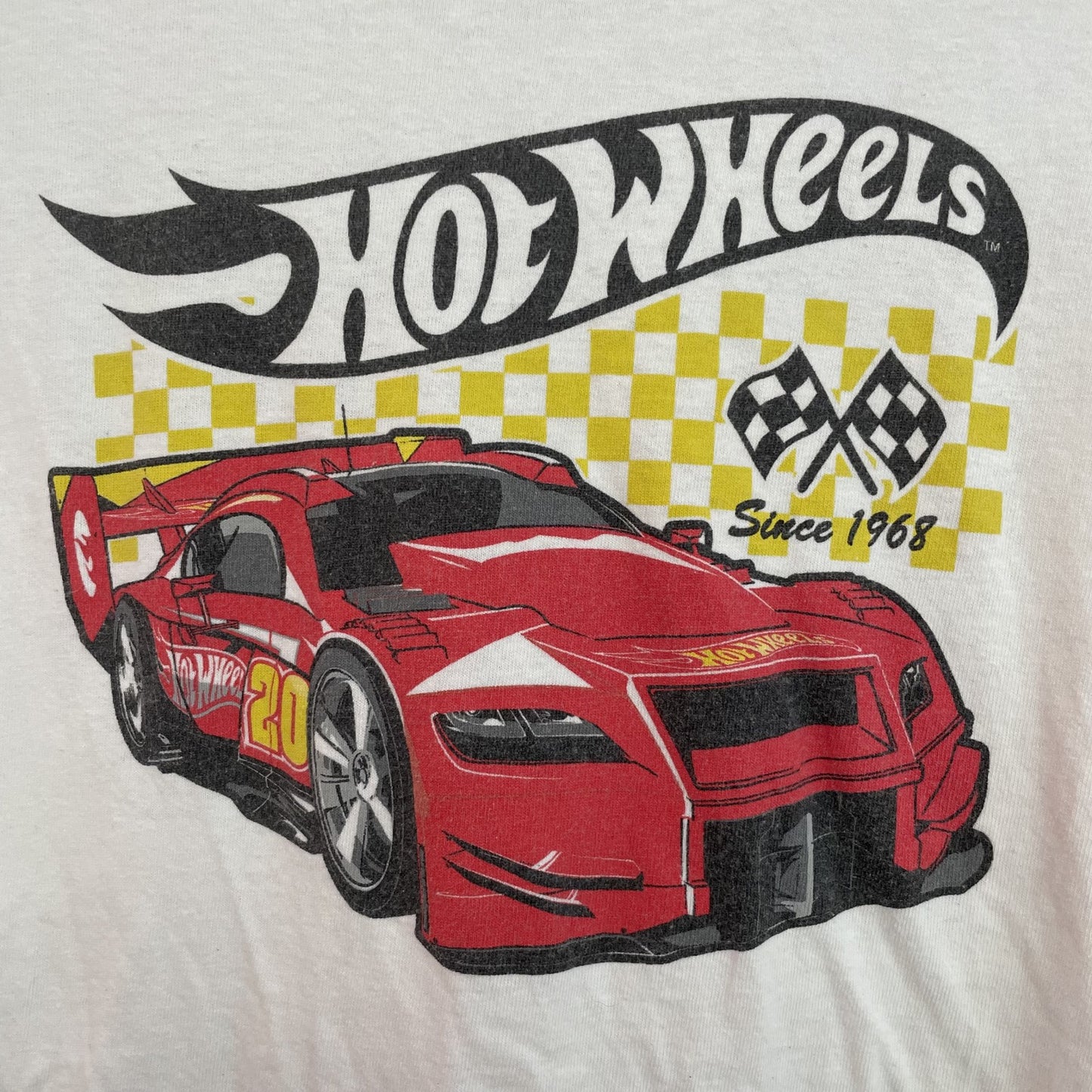 00s vintage 古着　ビンテージ　HotWheels ホットウィール　Tシャツ　モーター　フロントプリント　ストリート