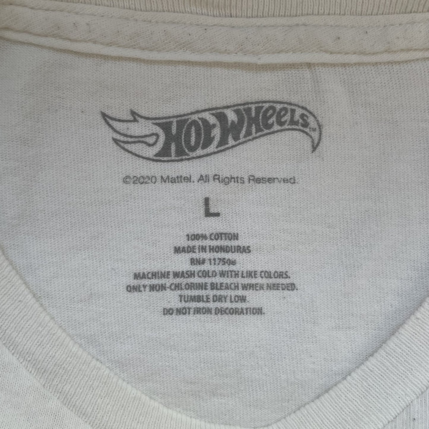 00s vintage 古着　ビンテージ　HotWheels ホットウィール　Tシャツ　モーター　フロントプリント　ストリート