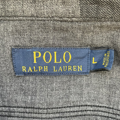 00s vintage 古着　ビンテージ　ラルフローレン　長袖　POLO RALPH LAUREN　長袖シャツ　紳士　カジュアル　フランネルシャツ