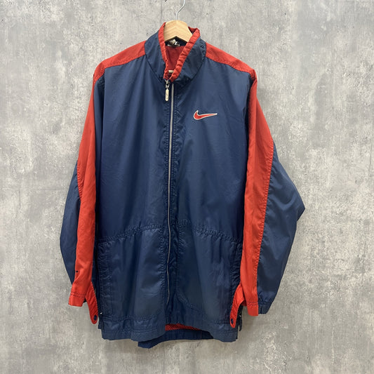 90's NIKE ナイキ 白タグ スポーツ ナイロンジャケット 古着