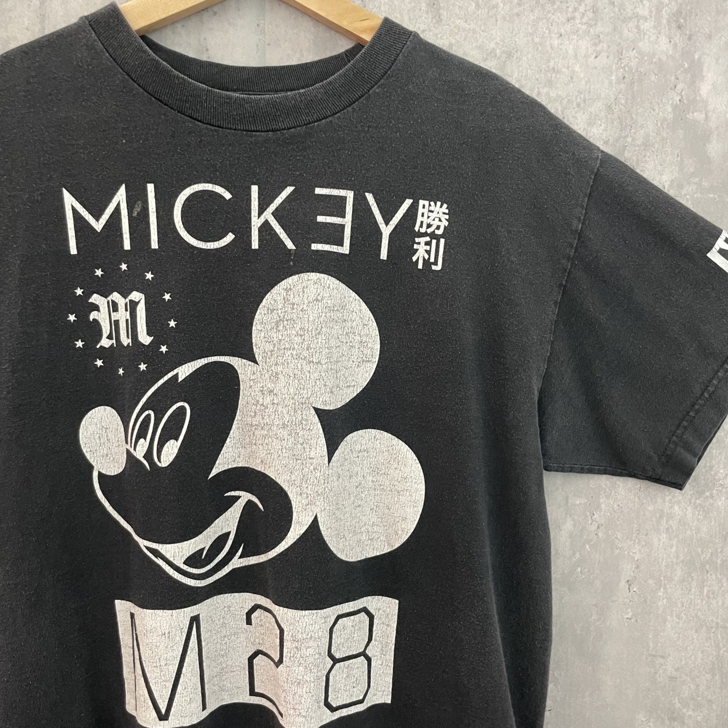 00s vintage 古着　ビンテージ　ディズニー　Disney ミッキーマウス　キャラクター　ブラック