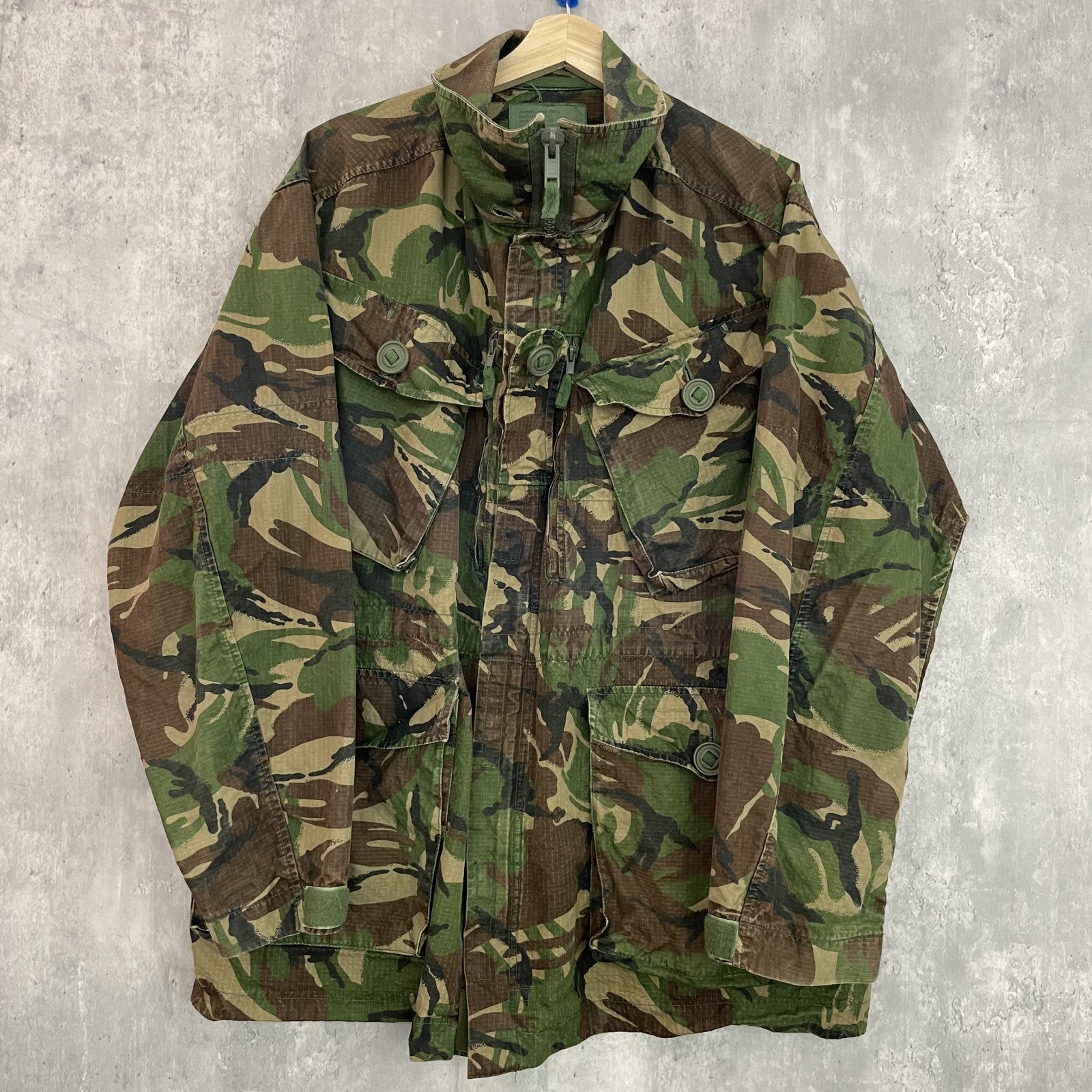 90s vintage 古着 ビンテージ イギリス軍 コンバットジャケット DPMカモ カモ柄 迷彩 – 【古着屋3peace】