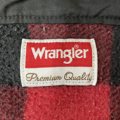 90s vintage 古着　ビンテージ　ラングラー　長袖シャツ　ボタンダウン　Wrangler　ネルシャツ　カジュアル　オーバーサイズ