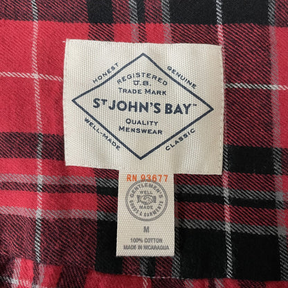 00s vintage 古着　ビンテージ　セントジョンズベイ STJOHN'SBAY　長袖シャツ　ボタンダウン　チェック柄