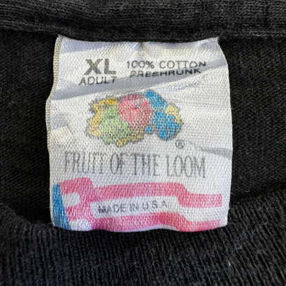 90s USA製 CATS キャッツ 両面プリント プリントTシャツ ヴィンテージ XLサイズ FRUIT OF THE LOOM