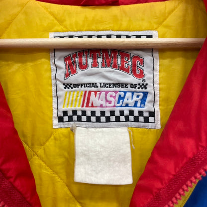 90s NUTMEG NASCAR レーシングジャケット ジェフゴードン 古着 ビンテージ 刺しゅう XL相当