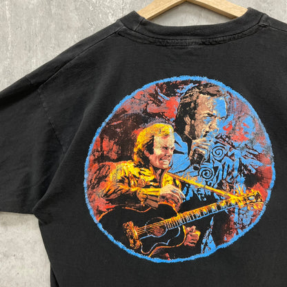 90s SJM Neil Diamond "In the round'92" バンドTシャツ ニール・ダイアモンド 半袖 アーティスト 古着 ビンテージ ロック XL