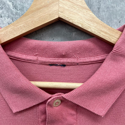 Polo by Ralph Lauren ポロラルフローレン ポロシャツ 半袖シャツ 無地 古着 ビンテージ ピンク