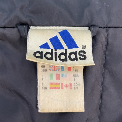 vintage 古着　ビンテージ　adidas　アディダス ナイロンジャケット　ジップアップ　胸刺繍ロゴ