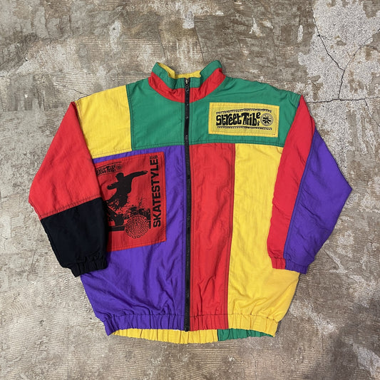 00s Street Tribe　Crazy pettern jacket M