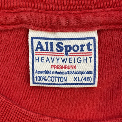 90s vintage 古着　ビンテージ　USA製　All Sport オールスポーツ　Tシャツ　半袖Tシャツ　フロントプリント　船　ヨット