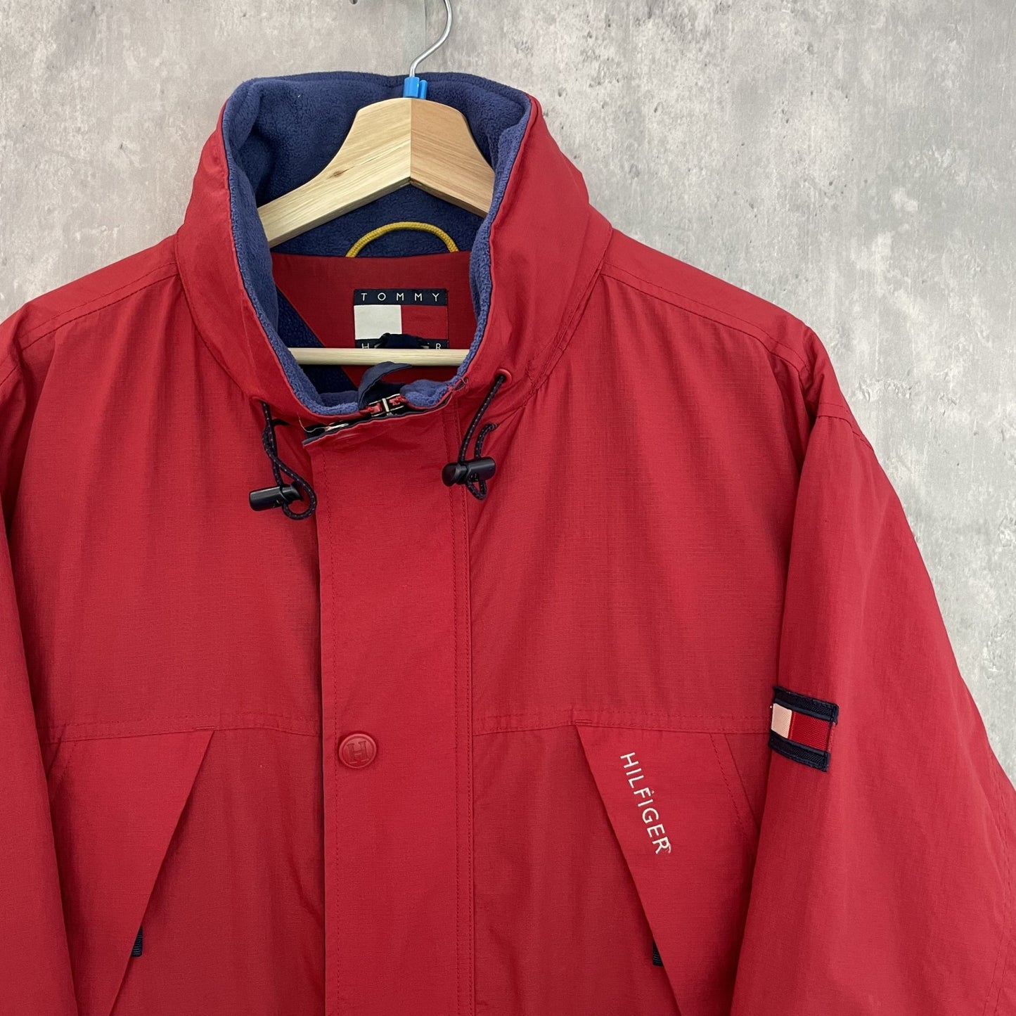 90s vintage 古着　ビンテージ　トミー　TOMMY HILFIGER トミーヒルフィガー　マウンテンジャケット　オールドトミー　