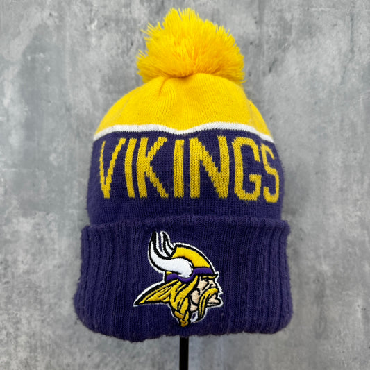 NEWERA NFL VIKINGS ミネソタバイキングオンフィールド ニット帽子