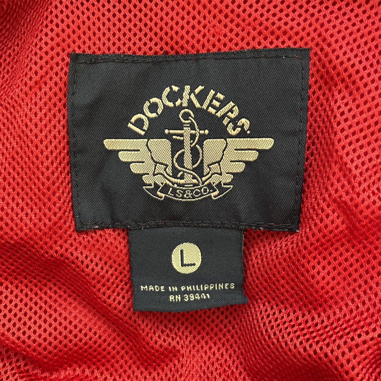 00s vintage 古着　ビンテージ　ドッカーズ　DOCKERS　マウンテンパーカー　無地　ナイロンジャケット