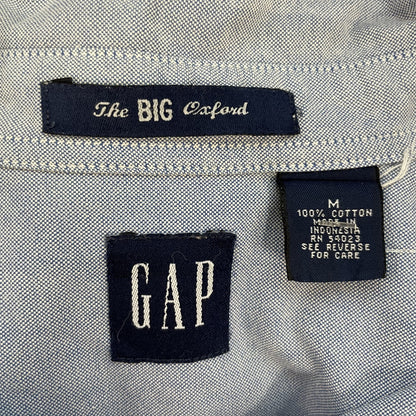 00s vintage 古着　ビンテージ　oldGAP オールドギャップ　長袖シャツ　ロングスリーブ　ダウンボタン