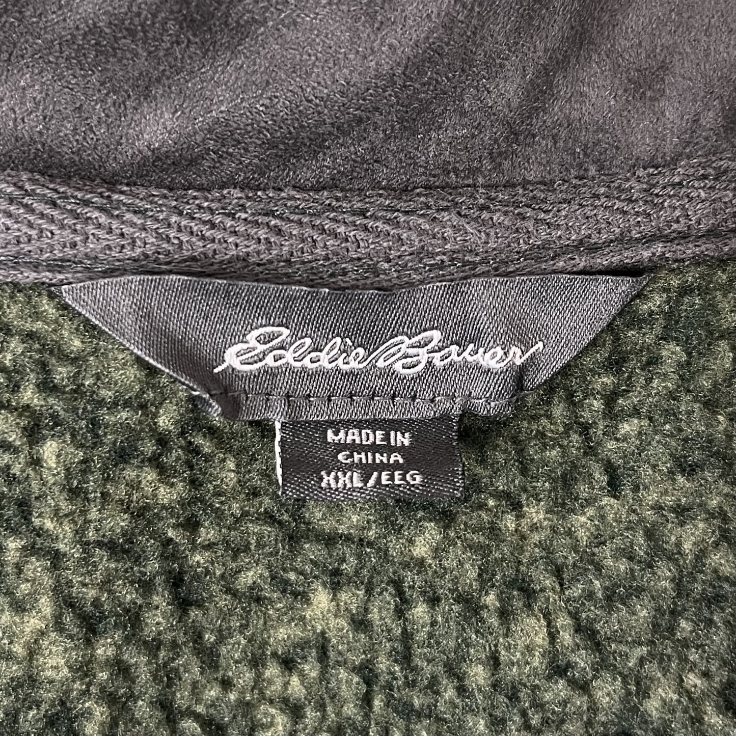 00s vintage 古着　ビンテージ　エディーバウアー　EddieBauer　フルジップ　オーバーサイズ　フリースジャケット　アウトドア　スナップ