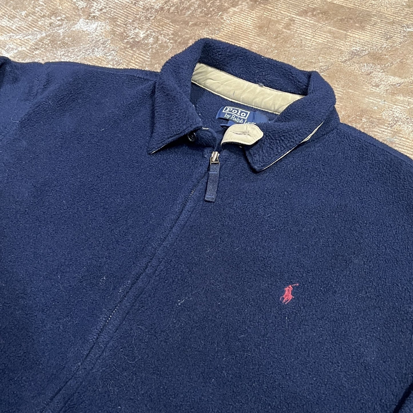 90s　Polo by Ralph Lauren POLARTECフリーススウィングトップジャケット