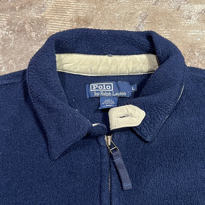 90s　Polo by Ralph Lauren POLARTECフリーススウィングトップジャケット