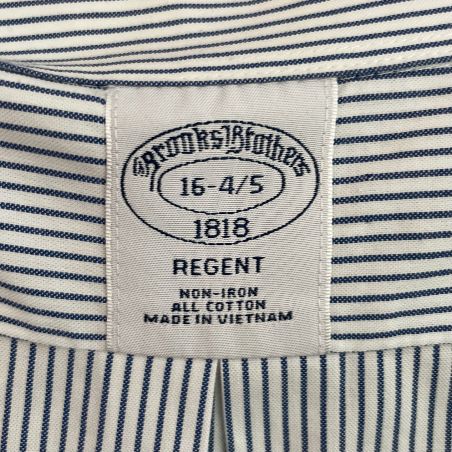 00s vintage 古着　ビンテージ　ブルックスブラザーズ　BrooksBrothers　長袖シャツ　ストライプ　紳士　オーバーサイズ　クラシック