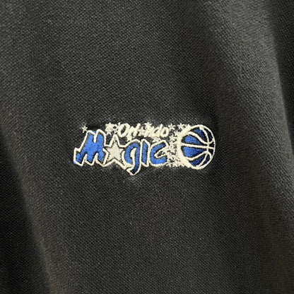 90s STARTER NBA Orlando Magic ポロシャツ スターター オーランド・マジック バスケ 半袖 刺繍 ストリート 古着 ビンテージ XL