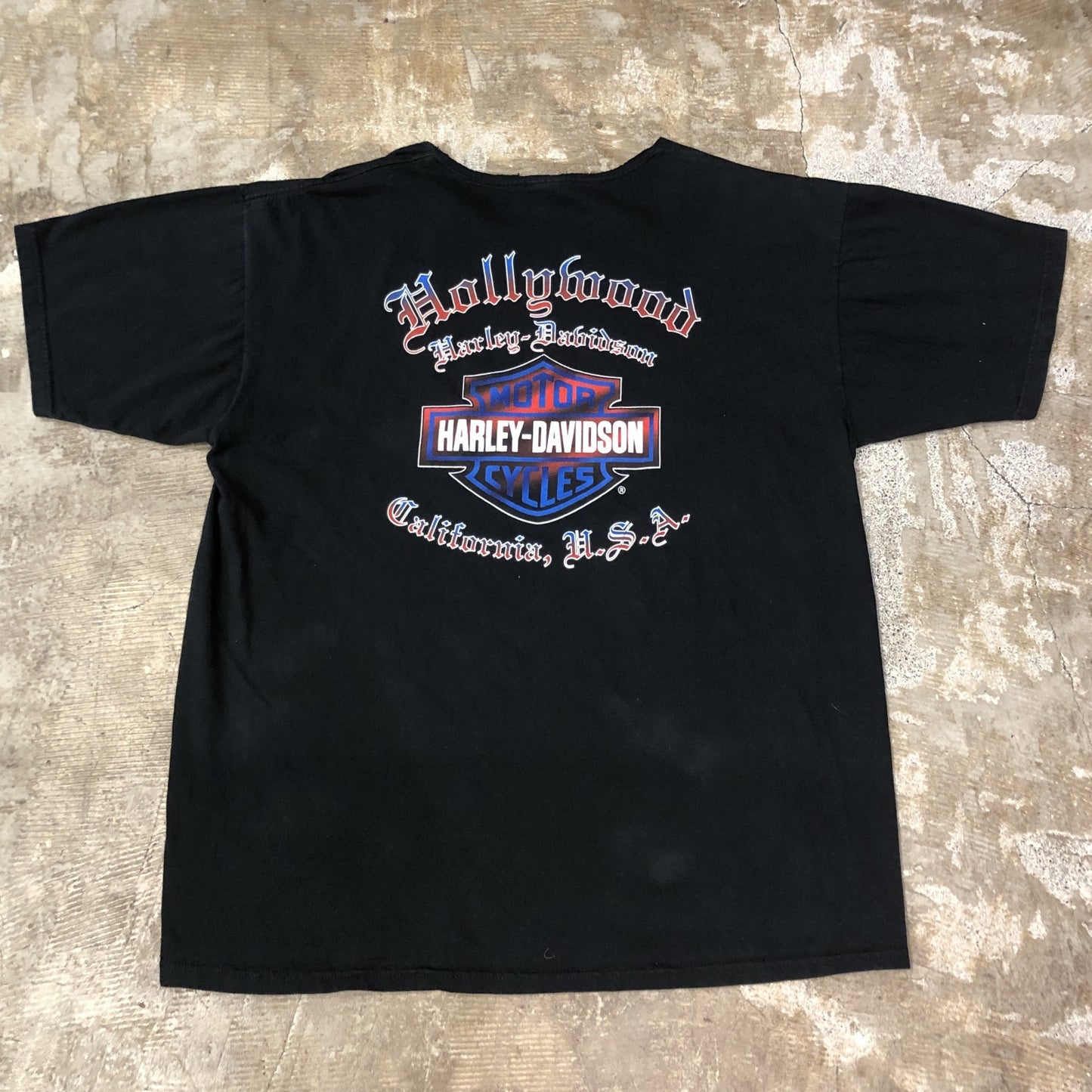 00s　Harley Davidson　パイレーツ・スカルTシャツ USA製