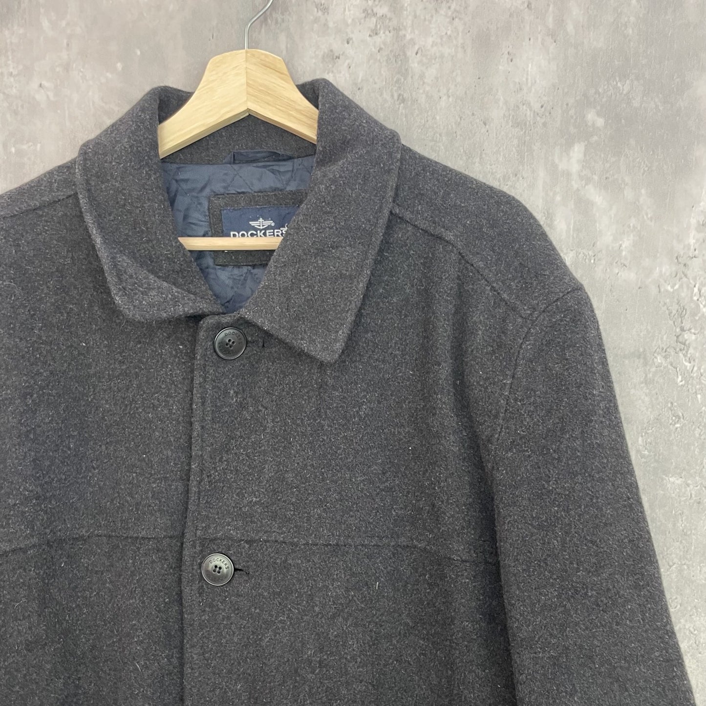 00s vintage DOCKERS　コート　古着　ビンテージ　ドッカーズ　ウールコート　OLD