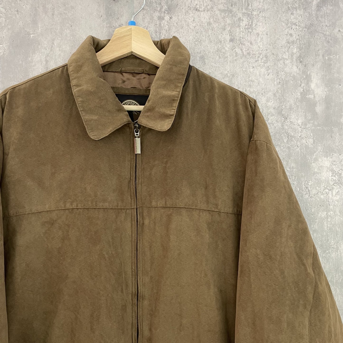 90s 00s vintage 古着　ビンテージ　WEATHER PROOF フルジップ　アメカジ　カジュアル　無地