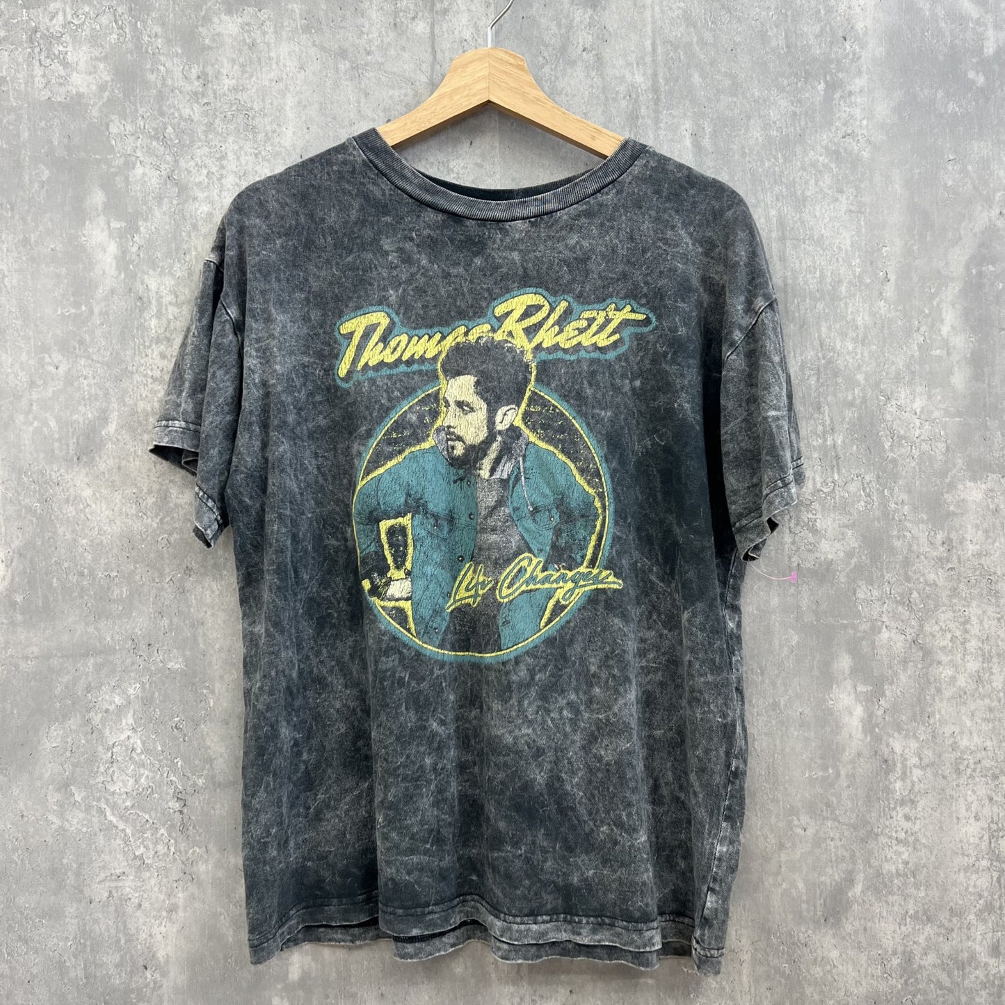 00s アーティスト Ｔシャツ thomas rhett シンガーソングライター 古着 タイダイ柄 XLサイズ