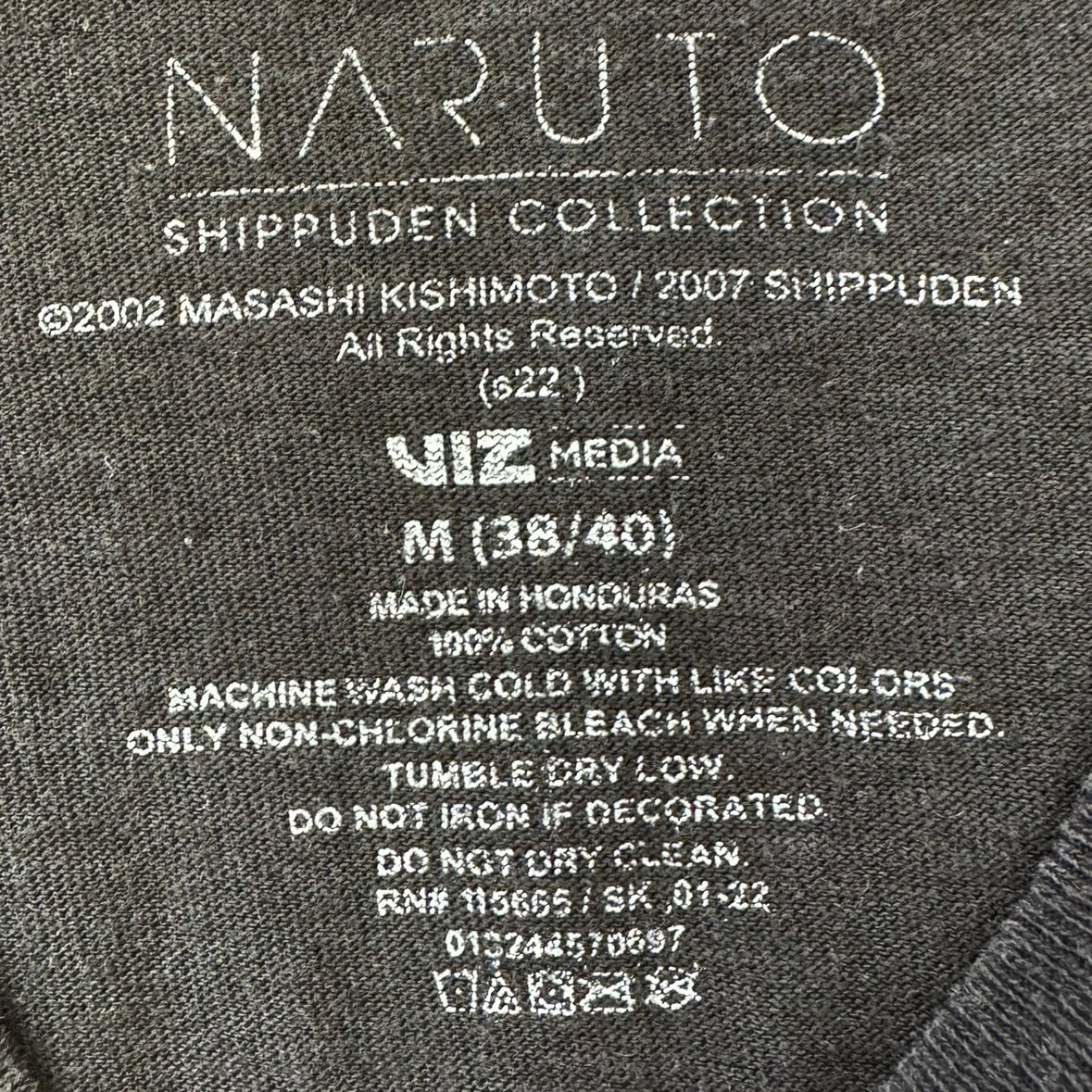 NARUTO ナルト 一楽ラーメンショップ うずまきナルト 半袖Tシャツ Mサイズ アニメTシャツ