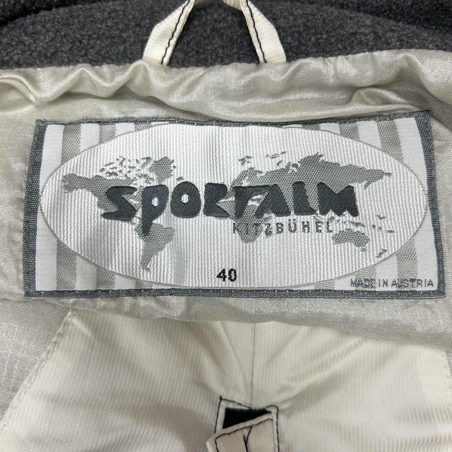 00s vintage 古着　ビンテージ　スポータルム　ストリート　ハーフジップ　アノラック　ドローコード　SPORTALM