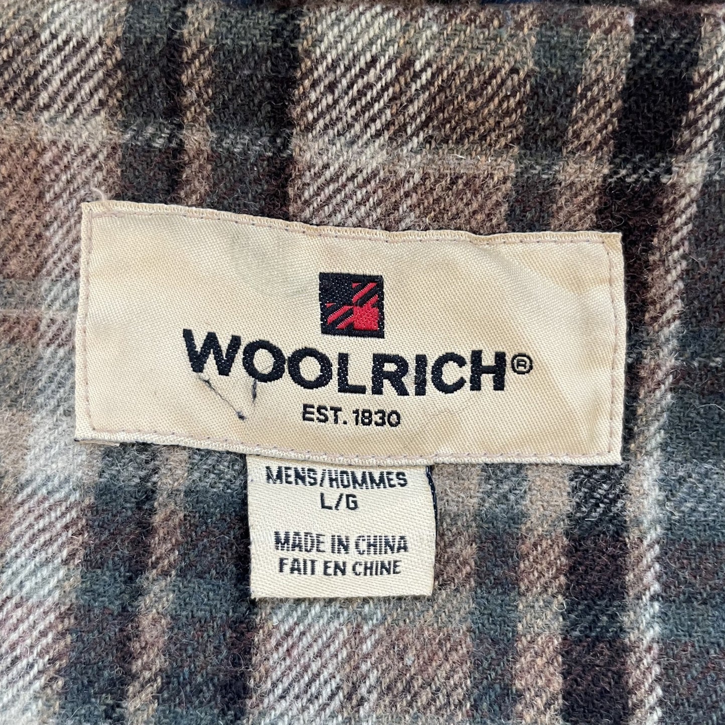 00s 90s vintage 古着　ビンテージ　WOOLRICH ウールリッチ　ナイロン　マウンテンパーカー　ダブルジップ　タータンチェック