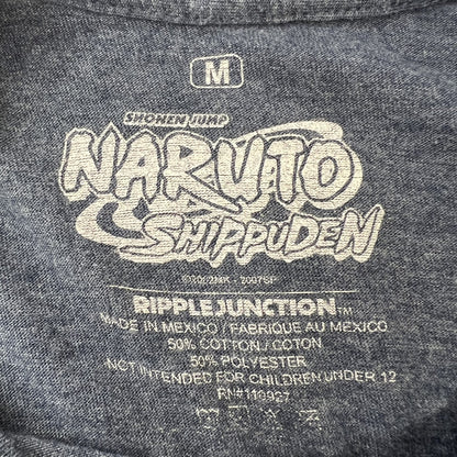 NARUTO 青年ナルト 青年サスケ アニメＴシャツ ジャンプ Mサイズ メキシコ製