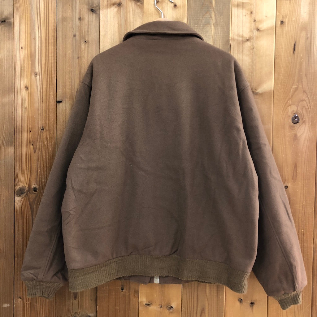 USA製 80s vintage L.L.Bean エルエルビーン ウールジャケット フルジップ ジップアップ